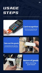 Bán buôn tùy biến ô chia sẻ máy bán hàng tự động mượn ô trong thời tiết xấu ở nơi công cộng - Product Image 6