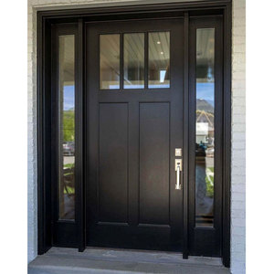 Lüks akıllı kilit çelik konut ana giriş tasarımı Modern çelik ön giriş güvenlik dış kapılar - Product Image 6