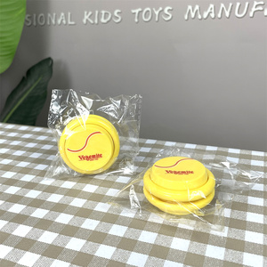 Özelleştirilebilir OEM tasarım baskı desen renkli 5.7*3 Cm klasik plastik Plastic oyuncak Yo Yo topu - Product Image 4