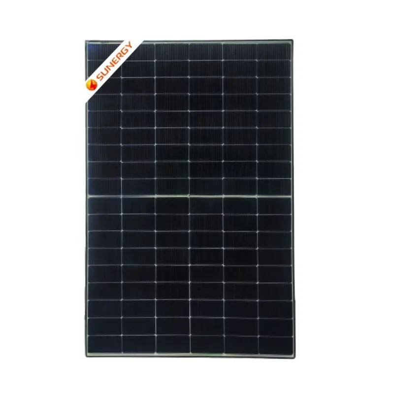 Avrupa depo stok güneş panelleri 425W güneş paneli modülü 430W 182 hücreleri yarım hücre tekli Panel güneş