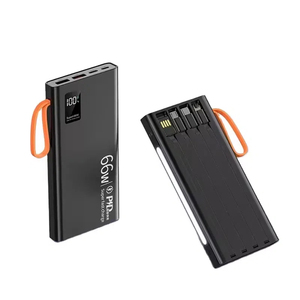 PD 22.5W Super Fast Charging High Capacity 40000mAh Portable Power Bank with Charging Cable 5 <strong>Output</strong> 3 <strong>Input</strong> - Product Image 1