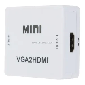 <strong>VGA</strong> to <strong>HDMI</strong> Converter Box 1080P Mini HD Video Audio Adapter for PC Laptop HDTV Projector - Product Image 4