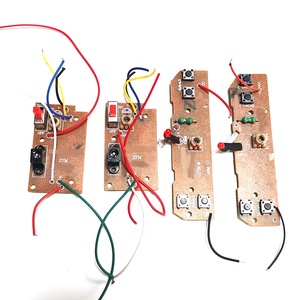 4 kanal uzaktan kumanda araba PCBA TX ve RX PCB takımı 6 Ch RC oyuncak araba elektronik devre çip IC anakart ile LED - Product Image 2