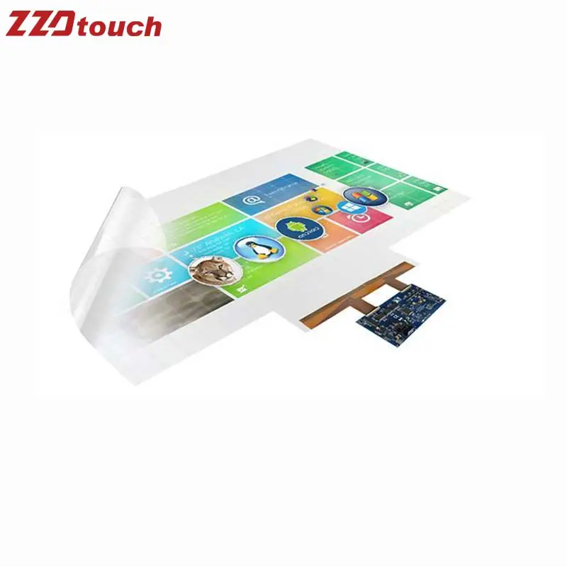 Fabbrica 86 pollici lcd schermo capacitivo pcap touch foill pellicola Interattiva multi touch supporto personalizzato qualsiasi dimensione che si desidera