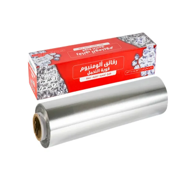Envoltura de papel de aluminio laminado de plata suave de calidad alimentaria para papel de embalaje de mantequilla y chocolate
