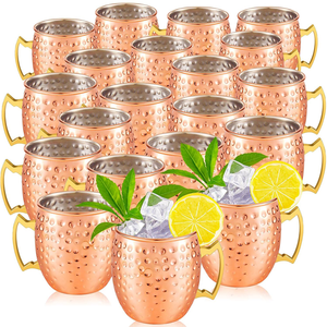 Bán buôn Moscow Mule Mug Đồng búa ly nhà bếp thép không gỉ cho cocktail món quà cưới drinkware nhà Bar rượu bia - Product Image 1