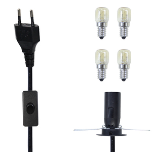 ชุดสายไฟ H03Vvh2F 0.75มม. มาตรฐานยุโรปสายไฟ AC ชุดโคมไฟ7/16สายไฟ us/eu/cn ปลั๊กคอมพิวเตอร์แบบสากล - Product Image 3