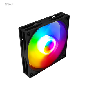 MANMU 120mm Cooler Fan for <strong>Pc</strong> Colorful Computer Fan Rgb Computer Processor Fan - Product Image 2