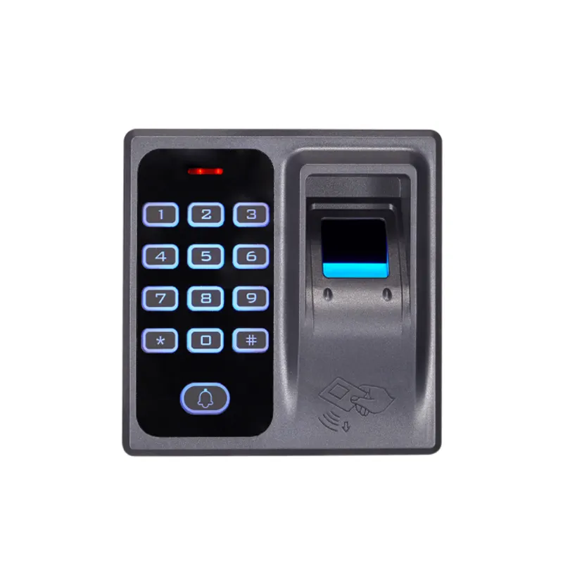 スタンドアロン指紋アクセス制御指紋リーダーRS485WiegandRFIDカードアクセスコントローラー