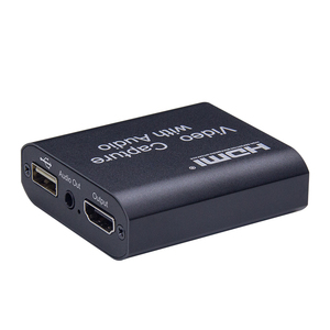 Tarjeta de captura de vídeo HDMI portátil Salida de audio en bucle Juegos en línea Enseñanza Imágenes médicas Transmisión en vivo Interfaz de entrada USB