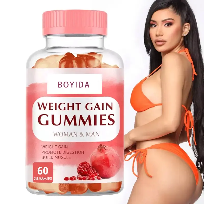 Oem Snelle Gewichtstoename Supplement Natuurlijke Effectieve Verbeteren Eetlust Gezondheidszorg Gain Gewicht Gummies