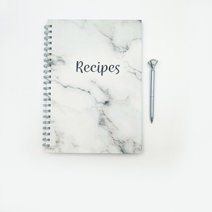 Custom Keepsake Recipe Book Organizer Spiral Binder A Blank Recipe <strong>Notebook</strong> To Write In Your Own Recipes <strong>Cookbook</strong> Journal - Product Image 3