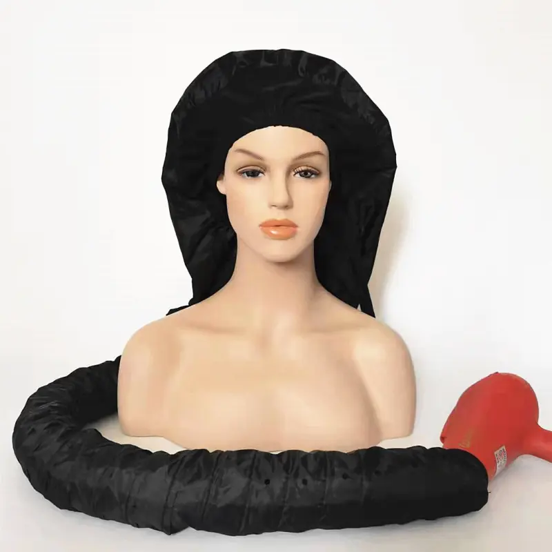 Bonnet de HZO-22009 à capuche accessoire pour sèche-cheveux Extra Large réglable capuchon de conditionnement en profondeur séchage bonnet de chaleur pour le soin des cheveux