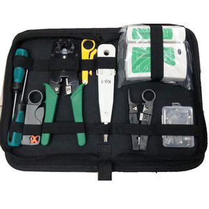 11 in 1 ağ araç kiti taşınabilir Ethernet kablosu Crimper kiti Ethernet sıkma aracı güç aracı kombinasyonu kitleri - Product Image 5