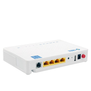 ZET F663N เราเตอร์ GPON 2.4GHz ที่มี300Mbps Wi-Fi 1กิกะบิต + พอร์ต3FE + พอร์ต1Tel ที่ใช้สำหรับบ้าน/เครือข่าย VoIP