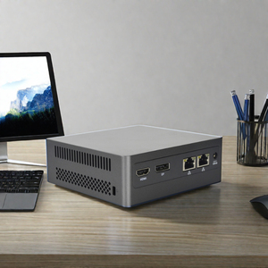 Sharerdp Custom 12. Generation 4K Mini-PC-Server X86 Win10 N95 N100 N305 Günstige Nano Embedded Linux Desktop-Computer gehäuse 2 Lan US-Stecker - Product Image 1