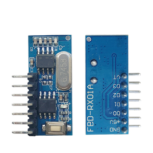 Drahtloser HF-Daten empfänger Rollcode-Fernbedienung empfänger 433 MHz HF-Modul Modulo codificador rf 433 MHz 433 MHz hcs301 - Product Image 6