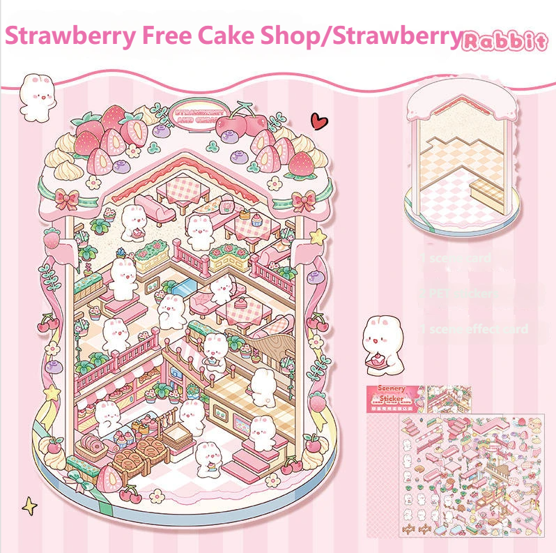 Pâtisserie Lapin aux Fraises