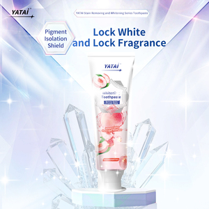 חם מכירה אפרסק ניחוח הלבנת שיניים משחת שיניים שיניים <span class=keywords><strong>Bio</strong></span> אוראלית מרענן הסרת כתמים בריא משחת שיניים - Product Image 2