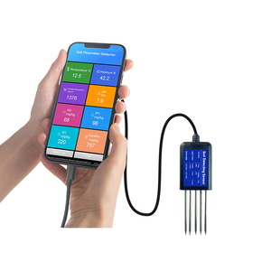 Mobiler Boden überwachungs sensor Hochpräziser Boden NPK Temperatur und Luft feuchtigkeit 8-in-1-Sensor - Product Image 2