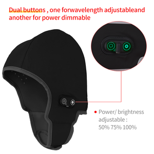 Hồng ngoại não Mũ bảo hiểm Mũ 450nm 670nm 810nm Nir Led Red Light Therapy cap cho tóc - Product Image 5