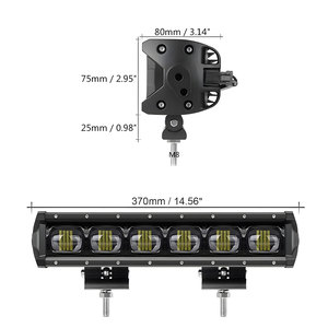 6Dワーク<span class=keywords><strong>LED</strong></span>ライトバーDC 10-<span class=keywords><strong>30V</strong></span> 8 "14" 20 "27" インチ4x4オフロード車トラック用自動照明システム用