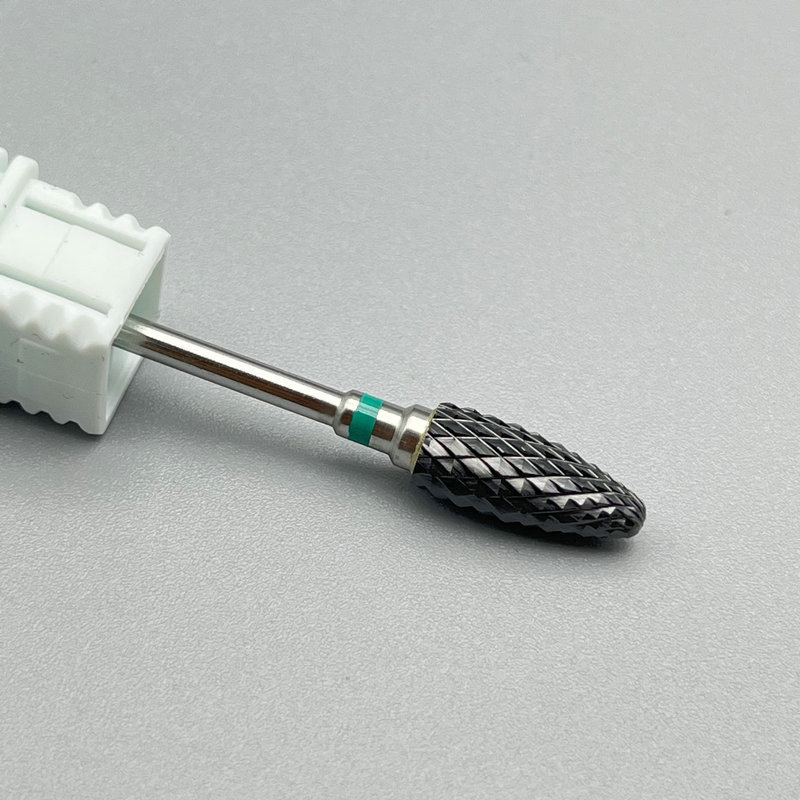 Tête de maïs en céramique - Porcelaine noire - Étiquette verte