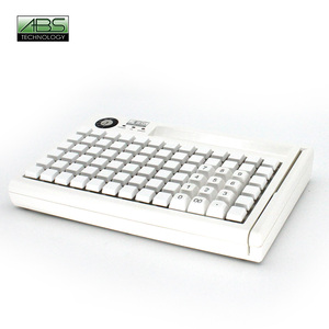 Kb78/60/50ミニキーオプションの磁気ストライプカードリーダーPosシステムを備えたプログラム可能なUsbキーボード - Product Image 2