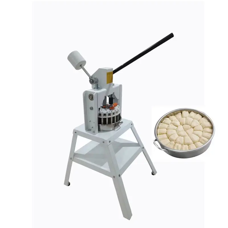 Commercial bakery manual dough dividers / bread dough cutting machine for sale