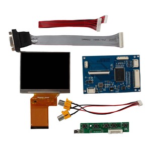 Wled Lcd retroiluminación Lcd Tv Panel de pantalla 640X480 54Pin Ttl Ips 3,5 pulgadas pequeña pantalla Lcd con Vga 2Av tablero de marcha atrás - Product Image 3