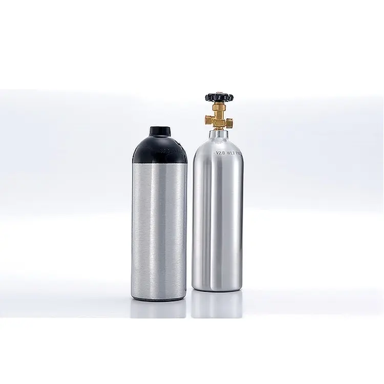 Vendite calde della fabbrica 1L 24 Oz bombola di Co2 bombola di Gas di Co2 in alluminio in vendita