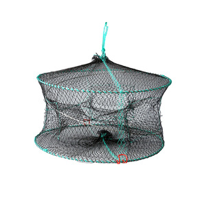Factory Direct Multifilament Fishing Gear Foldable <strong>Round</strong> Spring Crab Cage Sea Crab <strong>Net</strong> for Catching Sea Crabs - Product Image 5