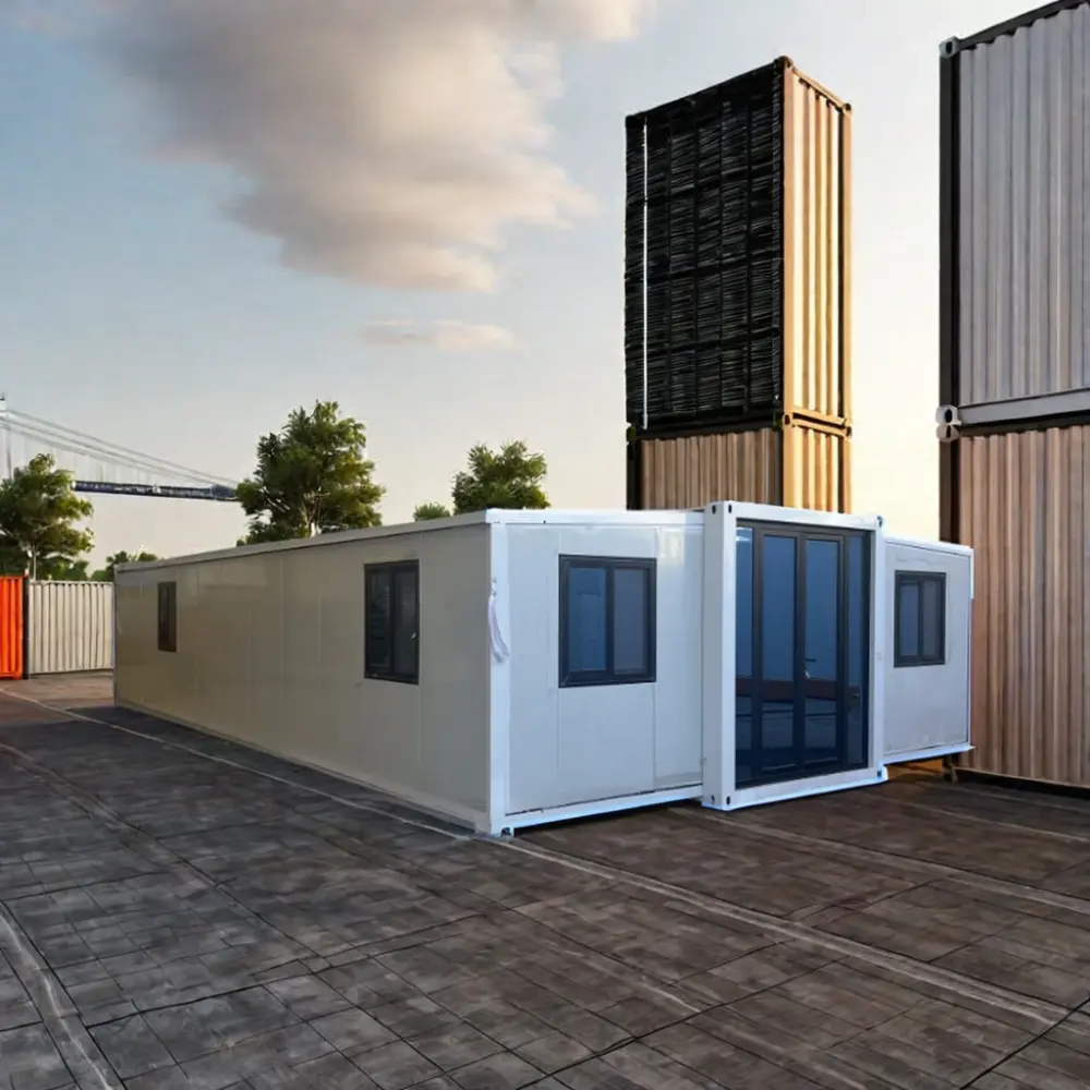 Bestseller Starkes 40ft Fertighaus Modernes vorgefertigtes Wohn container haus Preise zum Verkauf