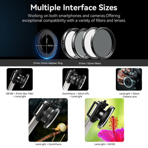 ไฟเติม LED วงแหวนแบบบางสำหรับถ่ายภาพมาโครโทรศัพท์มือถือไฟส่องสว่าง360 ° APL-FL26 - Product Image 3
