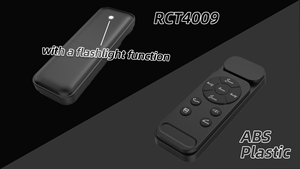 Akıllı yatak BT ses uzaktan kumanda fabrika özelleştirilmiş OEM ODM bir el feneri ile 433mhz uzaktan kumanda 9 tuşları - Product Image 5