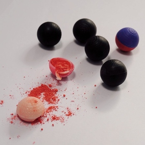 Toz mermi ile eşleştirilmiş boya topu tabancası, hassas çekim patlamaya hazır! - Product Image 4