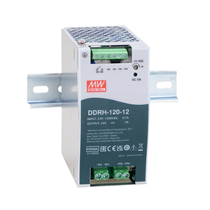平均DDRH-120-12大功率电源120W 12Vdc开关电源单元，输出电流8.4A，双输出类型高达120W - Product Image 1