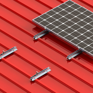 Solar Mini <strong>Rails</strong> Installation PV Solar Panel Roof Mounting <strong>Systems</strong> Tin Roof Mount Racks - Product Image 4