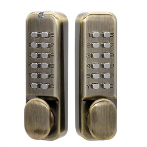 I migliori siti web all'ingrosso Digital <span class=keywords><strong>Keypad</strong></span> di sicurezza per la casa chiave di sicurezza con codice meccanico serratura per porta sottile serratura senza chiave