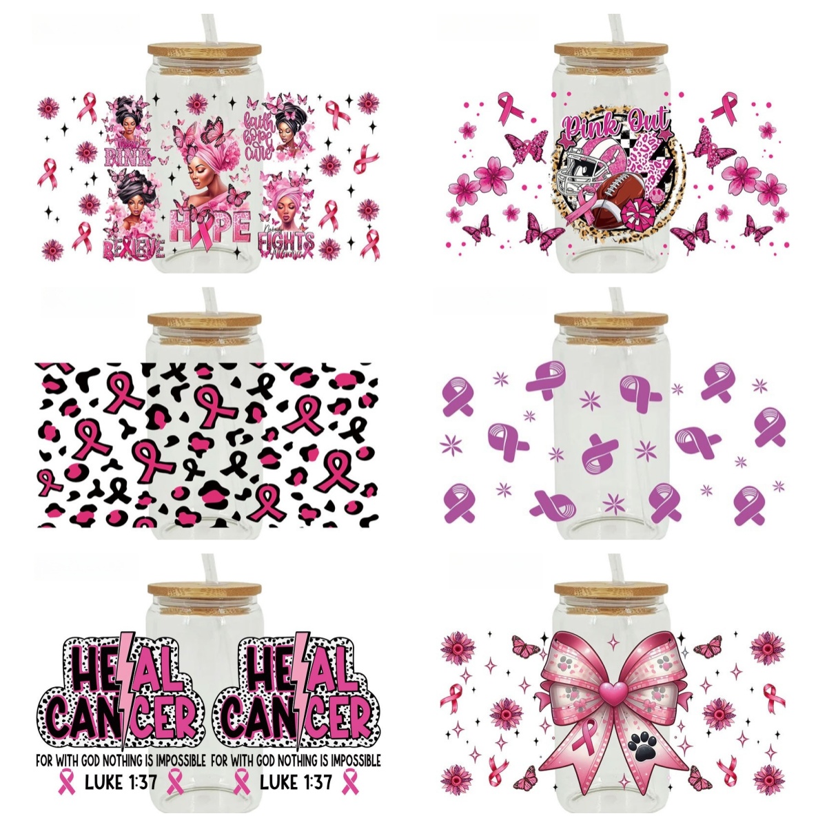 Random 16oz full wraps (No any lincensed designs)