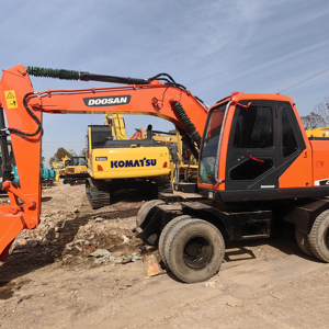 Doosan DX150 máy xúc cũ điều kiện 15 tấn trọng lượng hoạt động chính bao gồm động cơ bơm hộp số bánh răng - Product Image 1