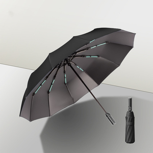 高品质定制标志广告伞，风雨无阻的带标志的折叠伞/ - Product Image 1