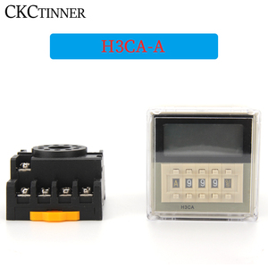 Temporizzatore di ritardo del relè di tempo di H3CA-A 0.1S-temporizzatore industriale dello stato solido di Digital della famiglia del temporizzatore di Pin 9990h - Product Image 2