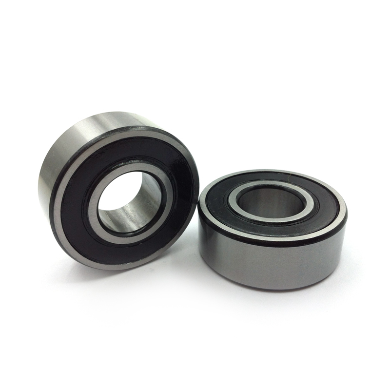 Cylindrical hole rubber seal self aligning ball bearing 2204E 2RS spherical ball bearing