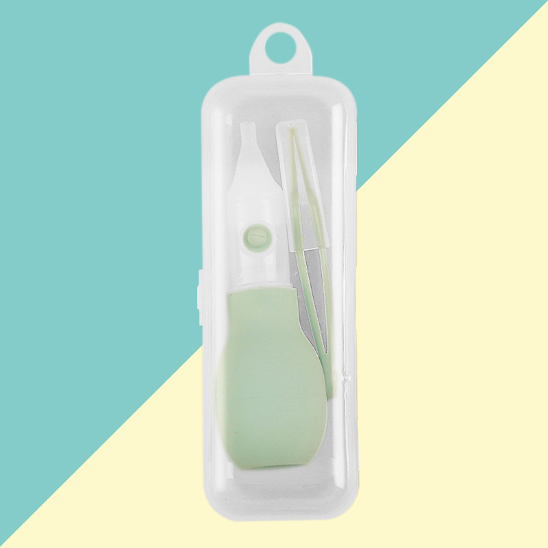 Boîte en pp vert avec clip vert