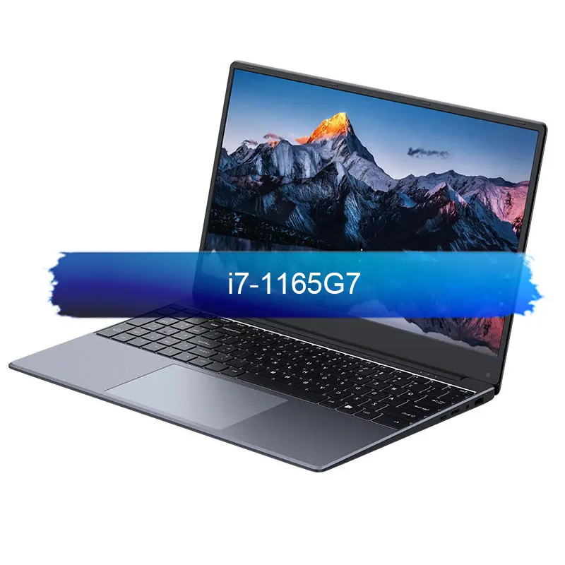 Laptop I7 1165G7, Laptop 15.6 Inci Layar IPS Intel Core I7-1165G7 Performa Tinggi 11 Notebook Windows 11/10