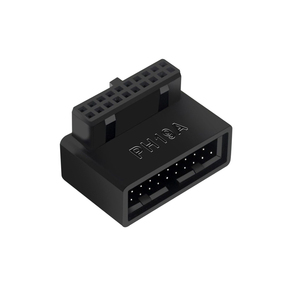 TISHRIC Desktop Computer Motherboard USB3.0 19P <strong>Socket</strong> 90 &deg; Turning Head - Product Image 1