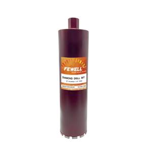 Lazer kaynaklı çap 132*10*450mm uzunluk iplik 1-1/4wet elmas çekirdek matkap ucu ıslak kesme için güçlendirilmiş beton - Product Image 1