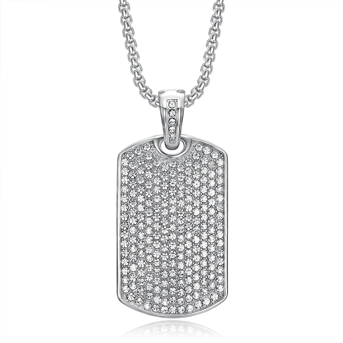 Silver Single Pendant Without Chain