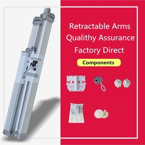 Các Bộ Phận Mái Hiên Có Thể Thu Vào/Vật Liệu Mái Hiên Bộ Cánh Tay Gấp Với Các Thành Phần Lắp Đặt - Product Image 2